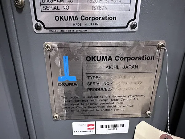 Okuma Space Turn LB3000EX 2011 21